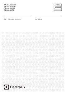 Manual Electrolux EB3SL90KSP Oven