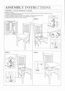 Hướng dẫn sử dụng Talgø Lilje Ghế