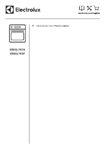 Manuale Electrolux EB6GL7KSP Forno