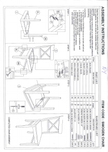 Manual de uso Talgø Smogen Silla