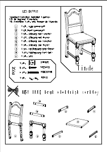 Manual de uso Talgø Tinde Silla