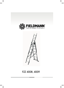 Manuál Fieldmann FZZ 4009 Žebřík