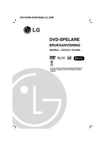 Bruksanvisning LG DVX286 DVD spelare