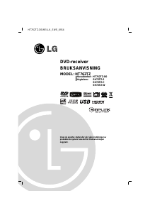 Bruksanvisning LG HT762TZ DVD spelare
