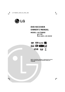 Manual LG LH-T360SE DVD Player