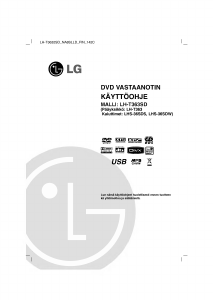 Käyttöohje LG LH-T363SD DVD-soitin