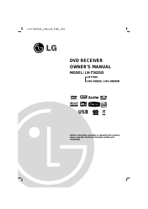 Handleiding LG LH-T363SD DVD speler