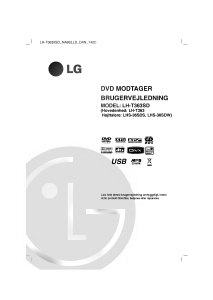 Brugsanvisning LG LH-T363SD DVD afspiller