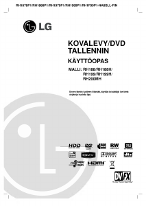 Käyttöohje LG RH188 DVD-soitin