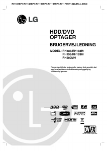 Brugsanvisning LG RH188H DVD afspiller