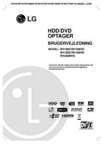 Brugsanvisning LG RH200MHS DVD afspiller