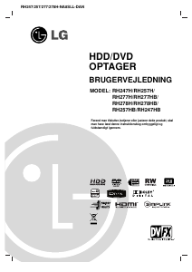 Brugsanvisning LG RH278H DVD afspiller