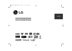 Brugsanvisning LG RH388H DVD afspiller