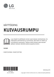 Käyttöohje LG RH80T2SP7RM Kuivausrumpu