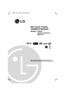 Handleiding LG FB162 Home cinema set