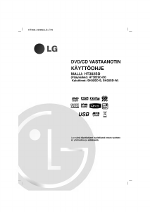 Käyttöohje LG HT302SD Kotiteatterijärjestelmä