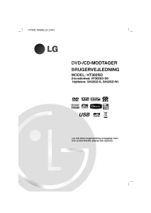 Brugsanvisning LG HT302SD Hjemmebiosystem