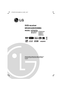 Bruksanvisning LG HT552TH-DH Hembiopaket