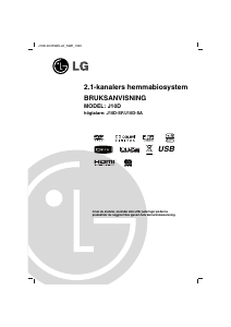 Bruksanvisning LG J10D Hembiopaket