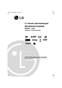 Brugsanvisning LG J10D Hjemmebiosystem