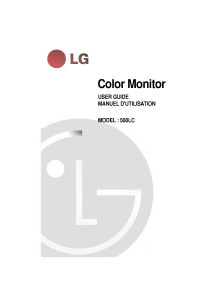 Manual LG StudioWorks 500LC Monitor