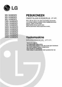 Käyttöohje LG WD-16340FDK Pesukone