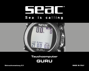 Bedienungsanleitung SEAC Guru Tauchcomputer