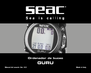 Manual de uso SEAC Guru Ordenador de buceo