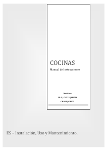 Manual de uso Rommer CF 3 Cocina