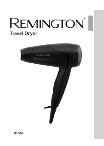 Εγχειρίδιο Remington D1500 On the Go Compact Πιστολάκι μαλλιών