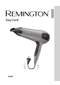 Mode d’emploi Remington D5801 Easy Cord Sèche-cheveux