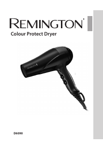 Käyttöohje Remington D6090 Colour Protect Hiustenkuivain