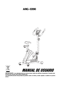 Manual de uso Randers ARG 0390 Bicicleta estática