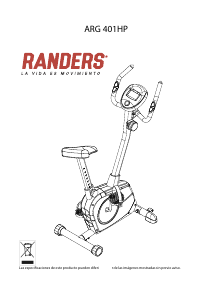 Manual de uso Randers ARG 401HP Bicicleta estática