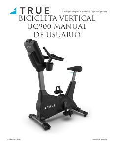 Manual de uso True UC900 Bicicleta estática