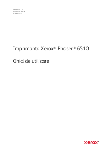 Manual Xerox Phaser 6510 Imprimanta