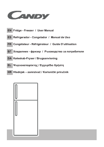 Manuale Candy CDV1S514ESH Frigorifero-congelatore