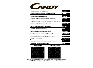 Manual Candy CIS642SCTT/1 Placa