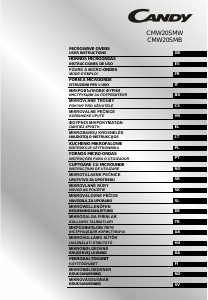 Mode d’emploi Candy CMW20SMW Micro-onde