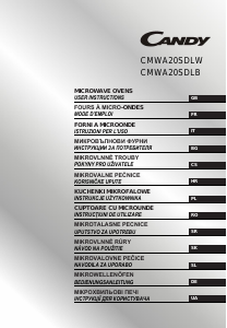 Manuale Candy CMWA20SDLW Microonde