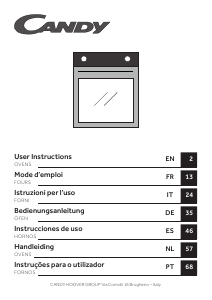 Bedienungsanleitung Candy FIDC X100 Backofen