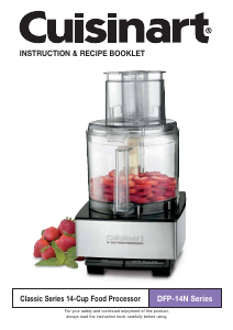 Manual Cuisinart DFP-14SENY Food Processor