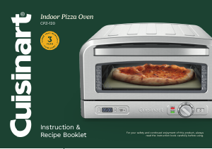 Manual de uso Cuisinart CPZ-120 Horno para pizza