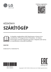 Használati útmutató LG RH80V3AVBN Szárító