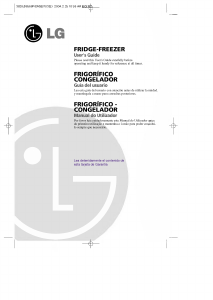 Manual LG GR-3890BWS Fridge-Freezer