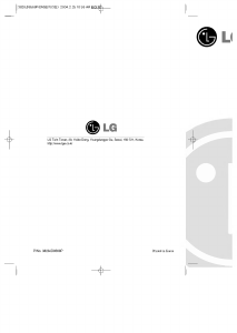 Handleiding LG GR-4593BXS Koel-vries combinatie