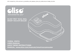 Handleiding Oliso VS-95A Pro Vacumeermachine