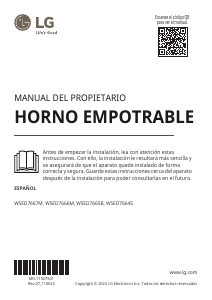 Manual de uso LG WSED7667M Horno