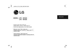 Handleiding LG LPC-M150X Stereoset
