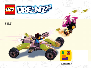 Bedienungsanleitung Lego set 71471 DREAMZzz Mateos Geländeflitzer